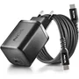 NGS Cargador GaN 65W para HP con Cable USB-C de 1,5 m y 8 Conectores